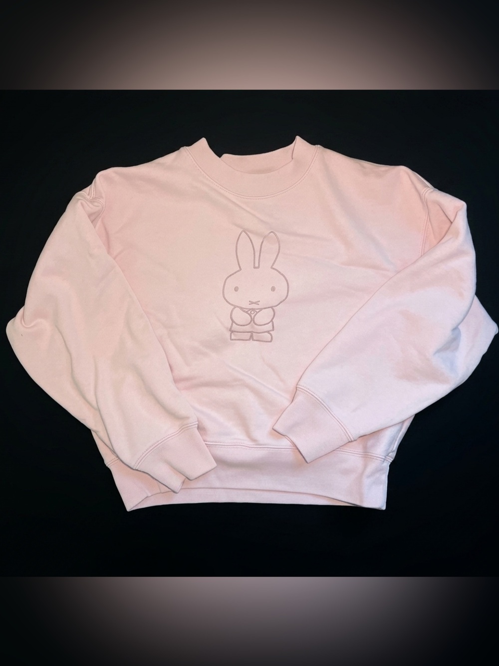 Uniqlo UT Miffy in Bloom Pink Graphic Sweatshirt S